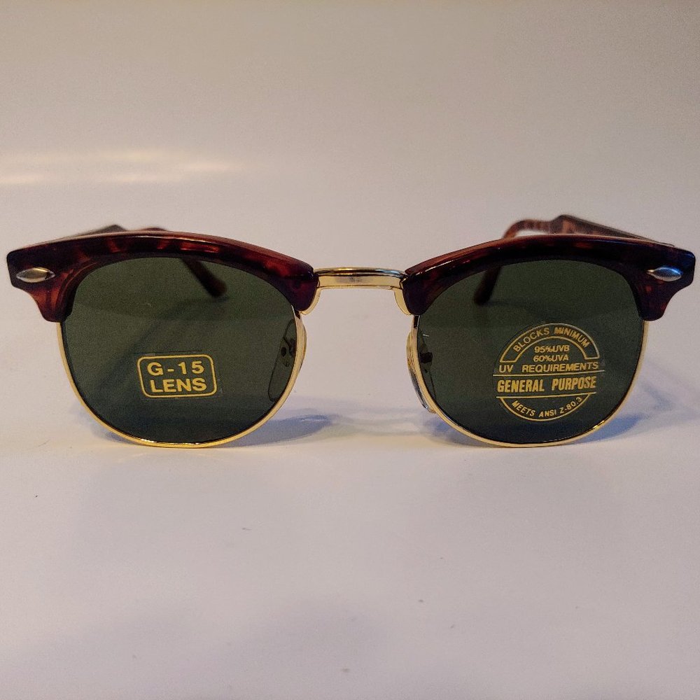 (NWT) Vintage 90's Kids Soho Combo Sports Sunglasses (S.Tortoise)